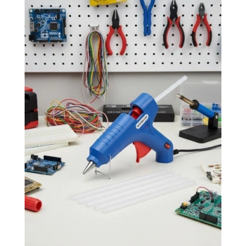 Güçlü Yapıştırma İçin 80 W Silikon Tabancası 11 Mm Uyumlu 5 Adet Silikon