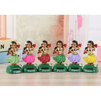 Güneş Enerjili Solar Dans Eden Kız Büyük Boy