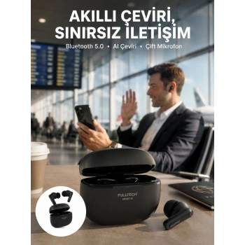 Gürültü Engelleyici Tws Kulaklık Uzun Pil Ömürlü Ve Suya Dayanıklı Yeni Nesil
