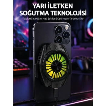 Hafif Tasarımlı Hızlı Soğutma Sağlayan Telefon Soğutucu