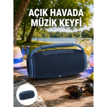 Hafif Ve Dayanıklı Renkli Işıklı Taşınabilir Müzik Hoparlörü Yeni Nesil