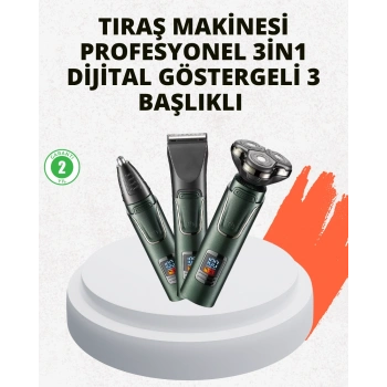 Hareket Halinde Kullanıma Uygun Tıraş Makinesi