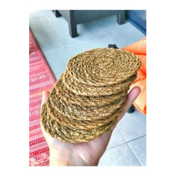 Hasır Bardak Altlığı 6 Adet (599)