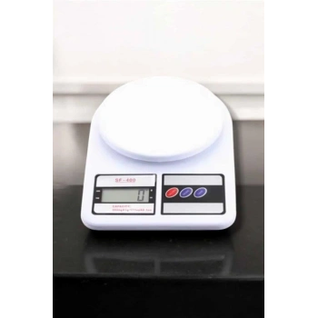 Hassas Terazi 10 Kg Kapasiteli, Yüksek Hassasiyetli Dijital Mutfak Tartısı