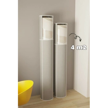 Hava Geçiren Pvc Pencereli , Kapasiteli, Toz Ve Nem Koruyucu Halı Kılıfı Hurcu – 4 M²