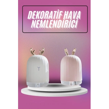 Hava Nemlendirici Ultrasonik Aromaterapi Difüzör Tavşan Nemlendirici