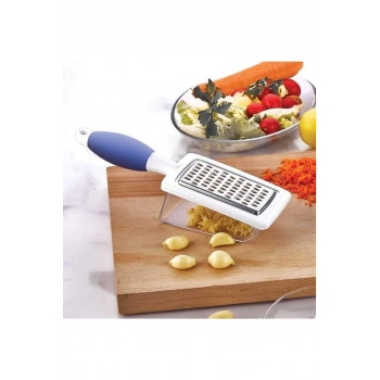 Hazneli Rende Saplı Çift Yönlü Sarımsak Peynir Meyve Sebze El Rendesi Fr166 (599)