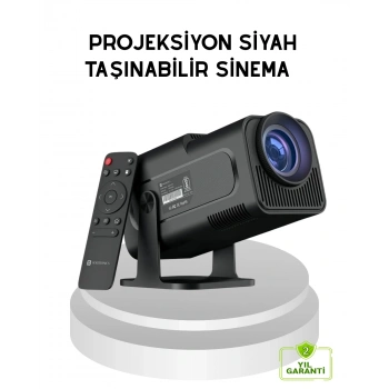 Hdmı Usb Girişli Akıllı Projeksiyon Cihazı Taşınabilir Düşük Tüketimli
