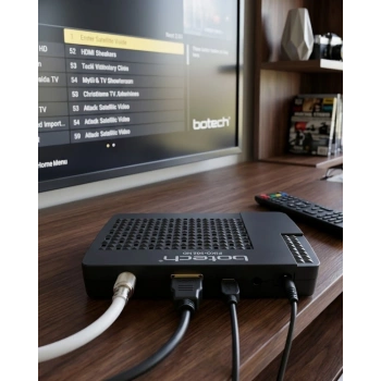 Hdmı Ve Usb Girişli Full Hd Uydu Alıcısı Epg Destekli Pratik Kullanım