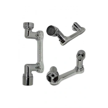 Her Yere Dönebilen Tasarruflu Mutfak Musluk Başlığı Ucu Musluk Ucu Oynar Başlıklı