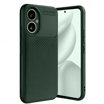 Honor 400 Kılıf Auto Focus Karbon Kapak - Koyu Yeşil