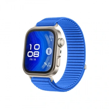 Huawei Fit 4 Braid Kordon - Mavi