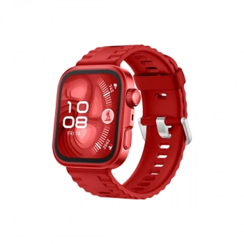 Huawei Fit 4 Nova Silikon Kordon (saat Değildir) - Kırmızı