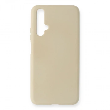 Huawei Honor 20 Kılıf Nano İçi Kadife Silikon - Kemik