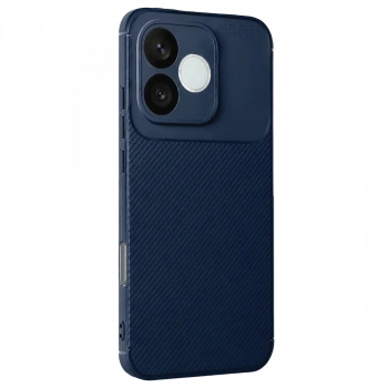 Huawei Honor 600 Lite Auto Focus Karbon Kapak - Lacivert