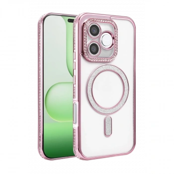 Huawei Honor 600 Lite Joke Simli Magneticsafe Kılıf - Pembe