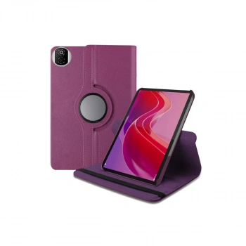 Huawei Honor Pad X7 360 Tablet Deri Kılıf - Mor