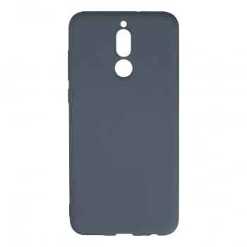 Huawei Mate 10 Lite Kılıf Nano İçi Kadife Silikon - Gri