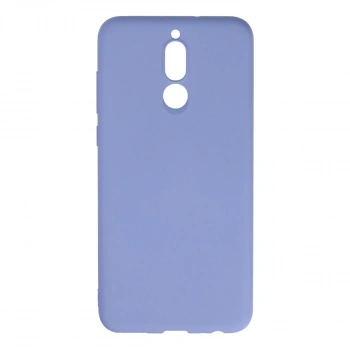 Huawei Mate 10 Lite Kılıf Nano İçi Kadife Silikon - Lila