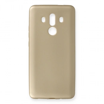 Huawei Mate 10 Pro Kılıf First Silikon - Gold