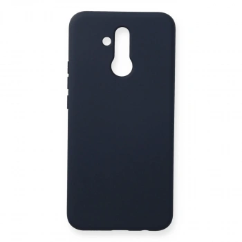 Huawei Mate 20 Lite Kılıf Nano İçi Kadife Silikon - Lacivert