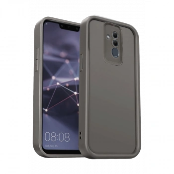 Huawei Mate 20 Lite Kılıf Viera Silikon - Gri