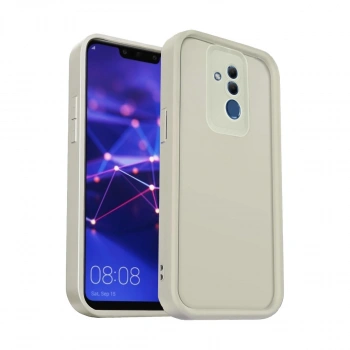 Huawei Mate 20 Lite Kılıf Viera Silikon - Krem