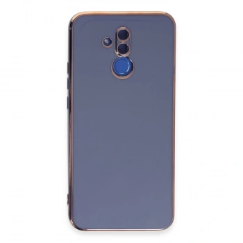 Huawei Mate 20 Lite Kılıf Volet Silikon - Mavi