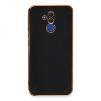 Huawei Mate 20 Lite Kılıf Volet Silikon - Siyah