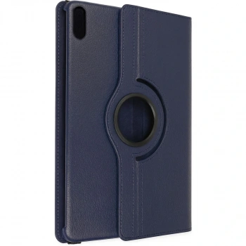 Huawei Matepad 11 10.9 360 Tablet Deri Kılıf - Lacivert