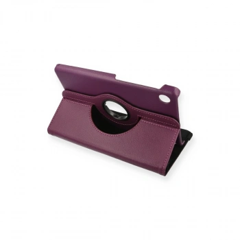 Huawei Matepad T8 8 Kılıf 360 Tablet Deri Kılıf - Mürdüm