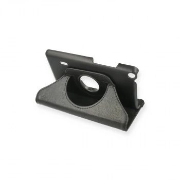 Huawei Mediapad T3 7 Kılıf 360 Tablet Deri Kılıf - Siyah