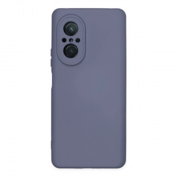 Huawei Nova 9 Se Kılıf Nano İçi Kadife Silikon - Gri