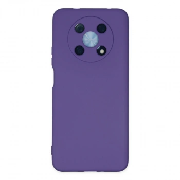 Huawei Nova Y90 Kılıf Nano İçi Kadife Silikon - Mor