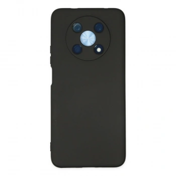 Huawei Nova Y90 Kılıf Nano İçi Kadife Silikon - Siyah