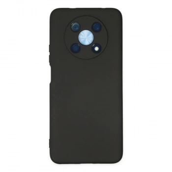 Huawei Nova Y90 Kılıf Nano İçi Kadife Silikon - Siyah