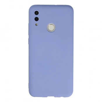 Huawei P Smart 2019 Kılıf Nano İçi Kadife Silikon - Lila
