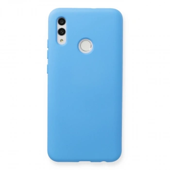 Huawei P Smart 2019 Kılıf Nano İçi Kadife Silikon - Mavi