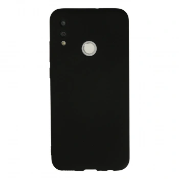 Huawei P Smart 2019 Kılıf Nano İçi Kadife Silikon - Siyah