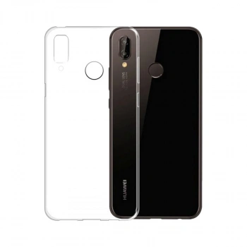 Huawei P20 Lite Kılıf Lüx Şeffaf Silikon