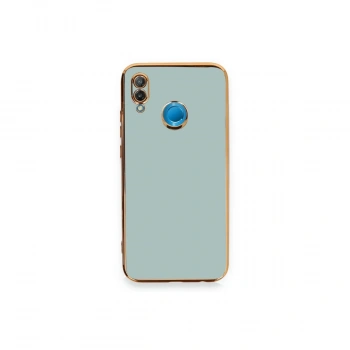 Huawei P20 Lite Kılıf Volet Silikon - Açık Yeşil