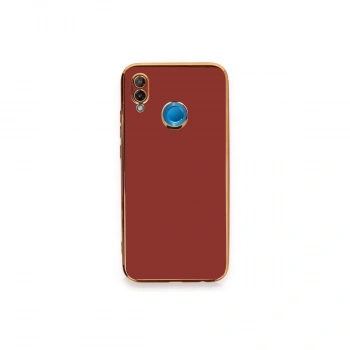 Huawei P20 Lite Kılıf Volet Silikon - Kırmızı