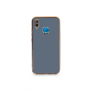 Huawei P20 Lite Kılıf Volet Silikon - Mavi