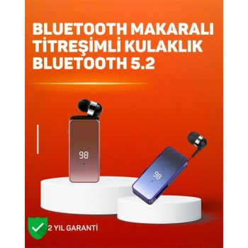 İki Telefona Aynı Anda Bağlanan Bluetooth 5.3 Klipsli Kulaklık – Mfb Çok Noktalı Bağlantı
