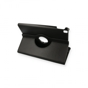 İpad 10.2 (7.nesil) Kılıf 360 Tablet Deri Kılıf - Siyah