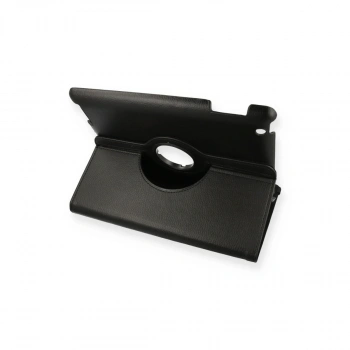 İpad 4 9.7 Kılıf 360 Tablet Deri Kılıf - Siyah