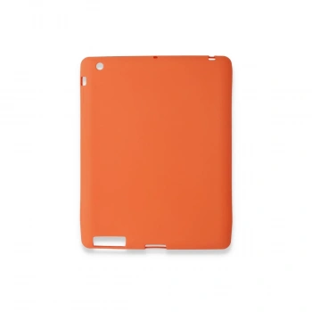 İpad 4 9.7 Kılıf Evo Tablet Silikon - Turuncu