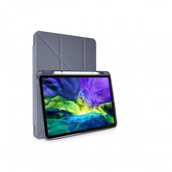 İpad Air 4 10.9 Kılıf Kalemlikli Mars Tablet Kılıfı - Lavender