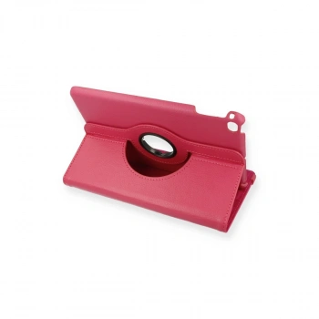 İpad Mini 4 Kılıf 360 Tablet Deri Kılıf - Pembe