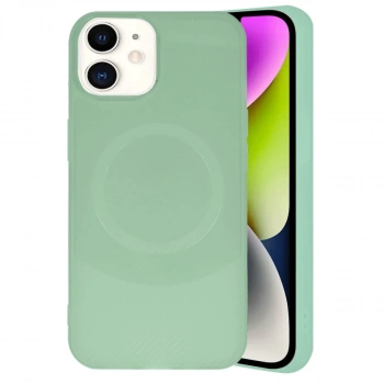 İphone 11 Kılıf Maya Karbon Kapak - Su Yeşili